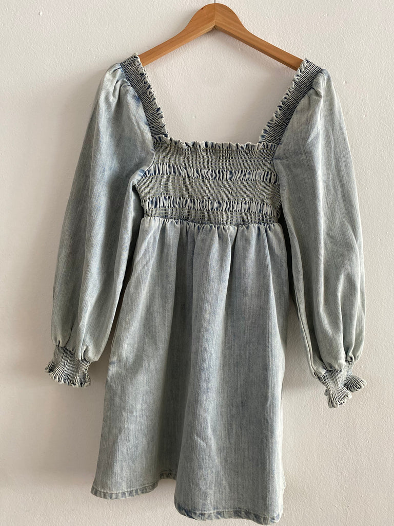 Bridgerton Doll Denim Dress