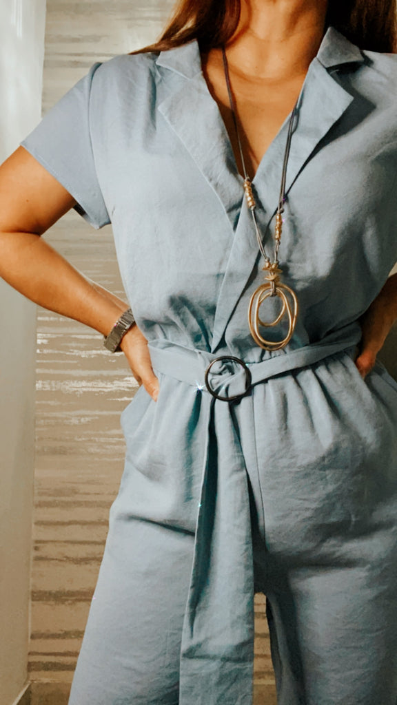 O Ring Buckle Jumpsuit