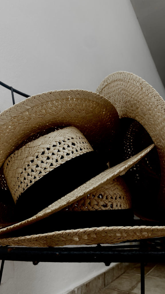 Straw Boater Hat